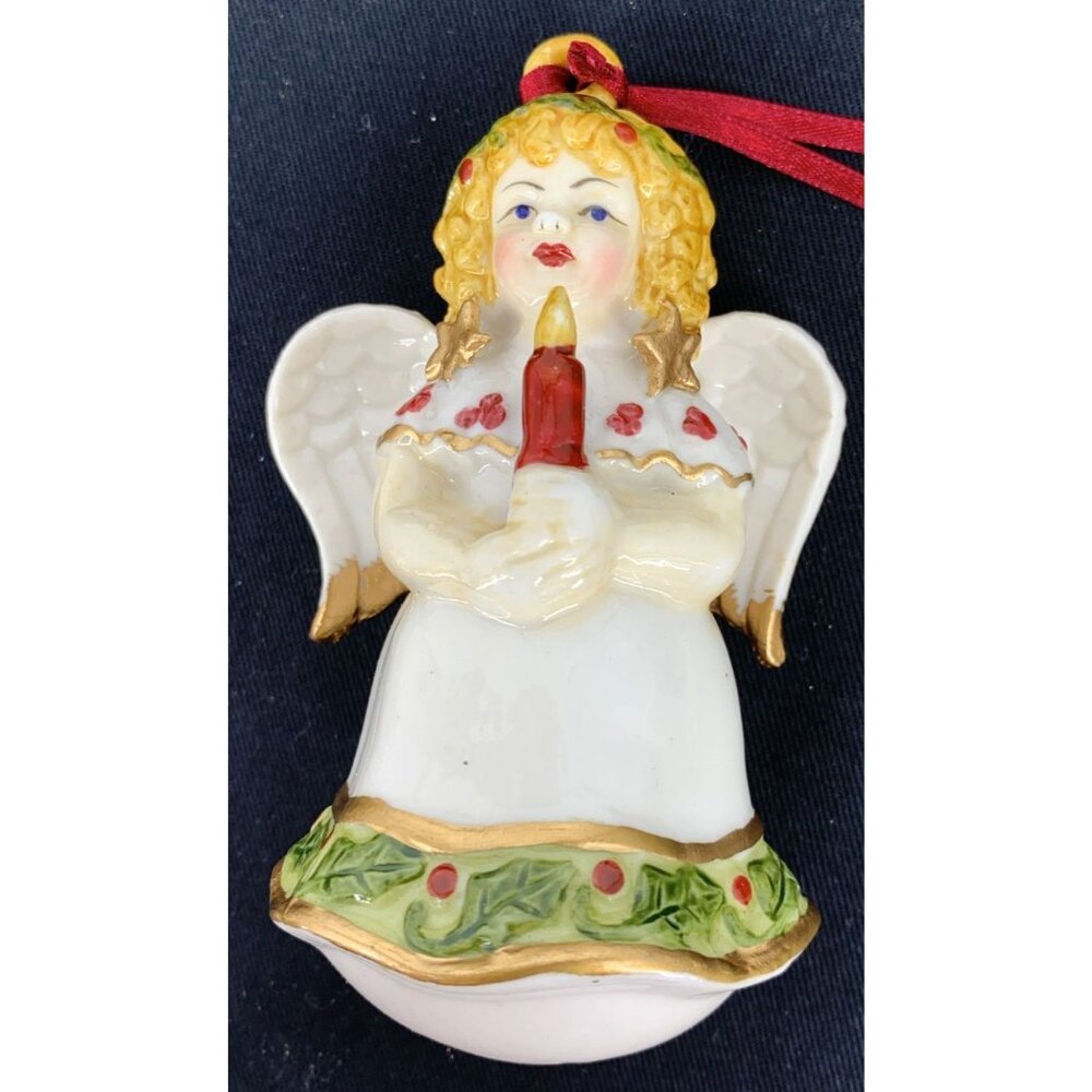 Villeroy & Boch Angel Christmas Ornament Series Holiday Ceramic 4"